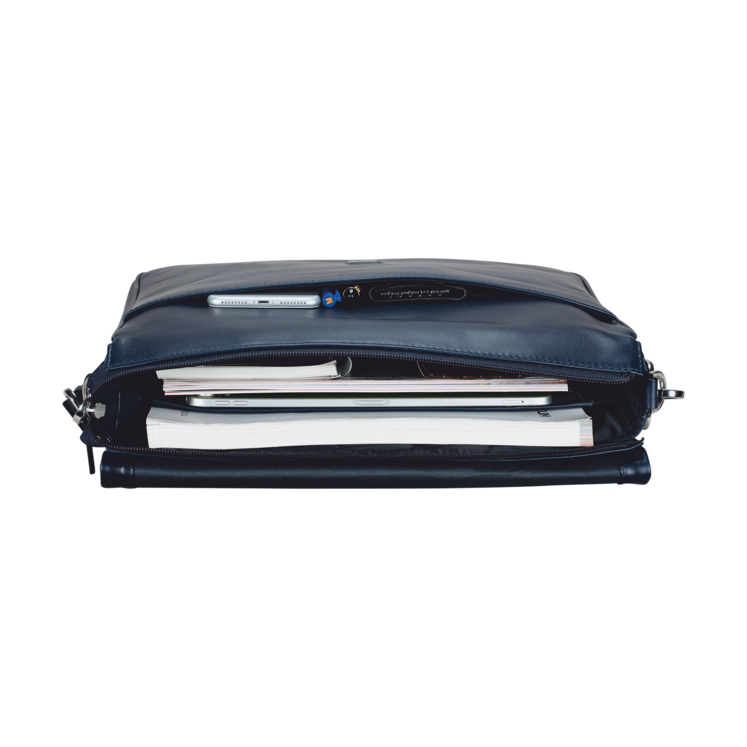 Leonhard Heyden Montreal Umhängetasche M Navy