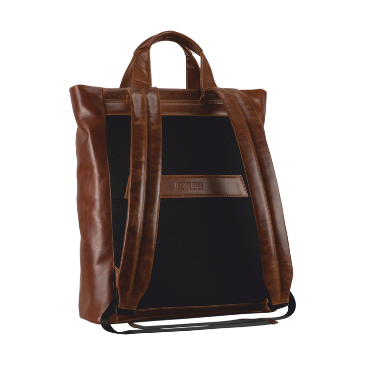 Leonhard Heyden Porto Tote Bag / Rucksack Braun