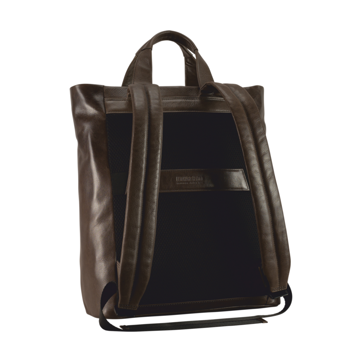 Leonhard Heyden Porto Tote Bag / Rucksack Graubraun