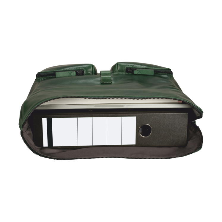 Leonhard Heyden Porto Umhängetasche L Flaschengrün