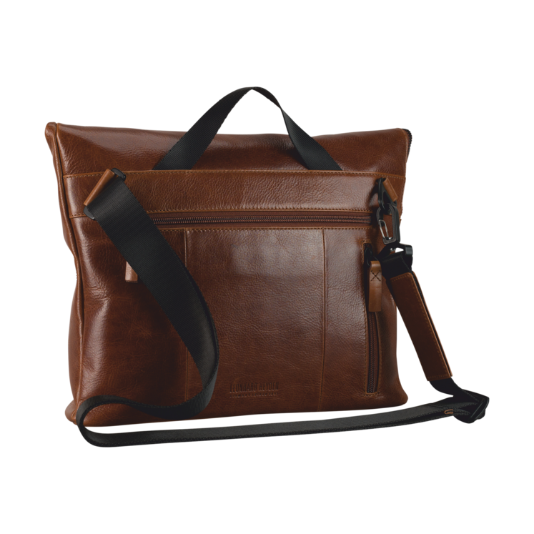 Leonhard Heyden Porto Umhängetasche M Braun