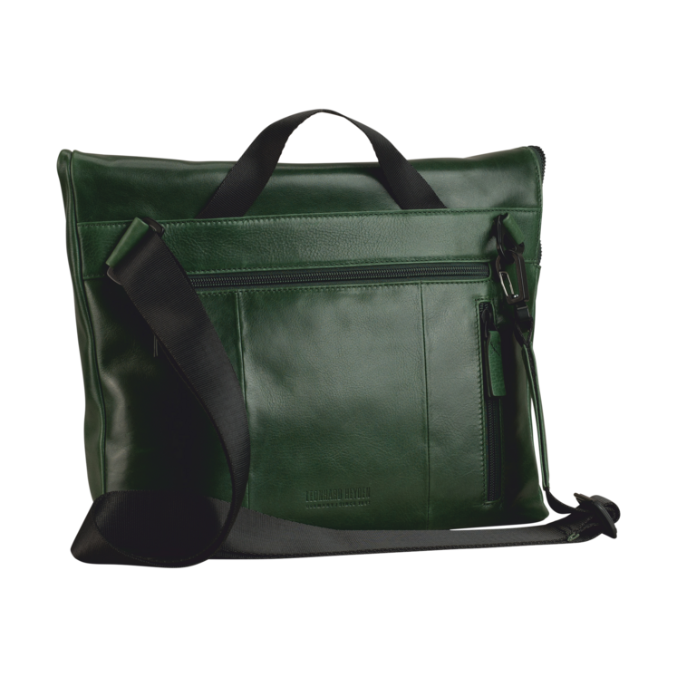 Leonhard Heyden Porto Umhängetasche M Flaschengrün