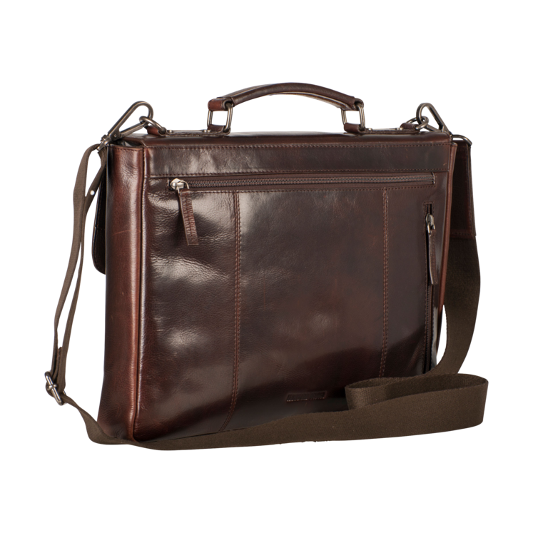 Leonhard Heyden Roma Aktenmappe 1 Fach Braun