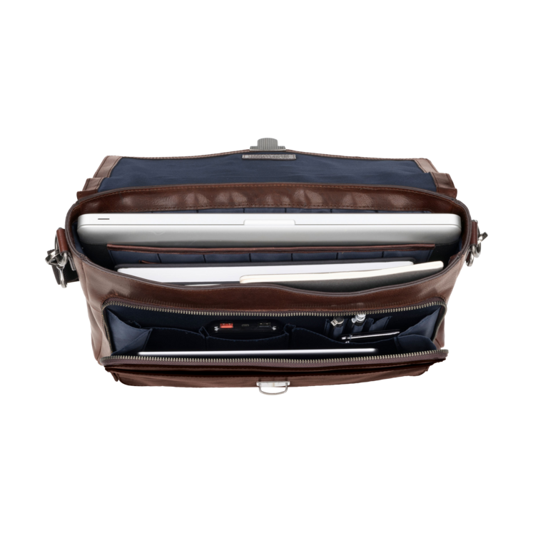 Leonhard Heyden Roma Aktenmappe 1 Fach Braun