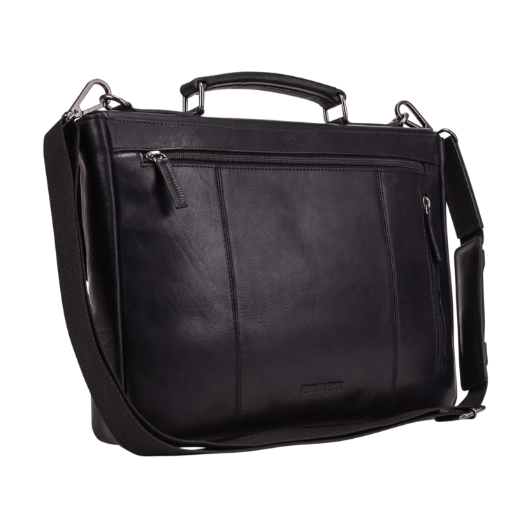 Leonhard Heyden Roma Aktenmappe 1 Fach Schwarz