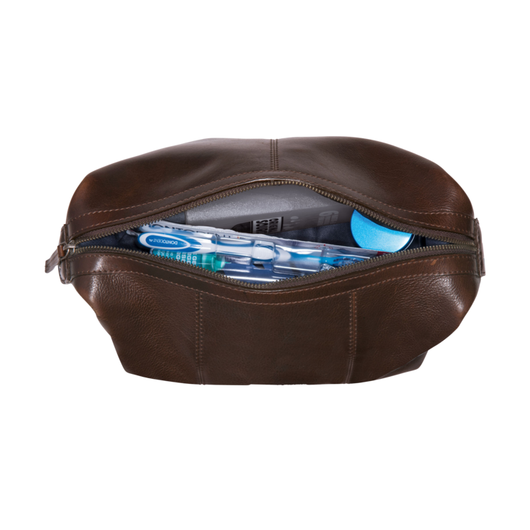 Leonhard Heyden Roma Kulturbeutel Braun