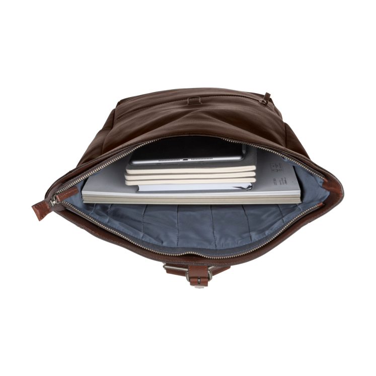 Leonhard Heyden Roma Rucksack Rolltop Braun