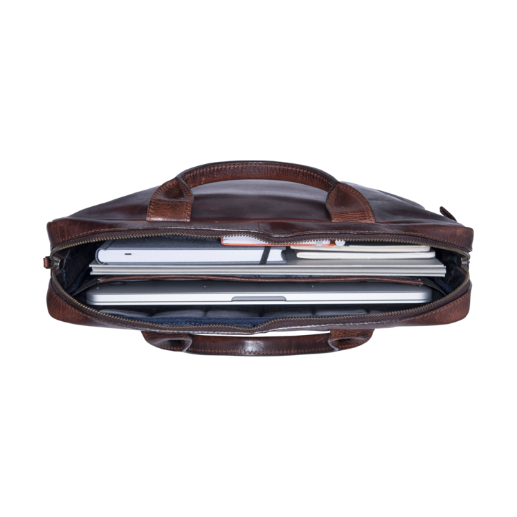 Leonhard Heyden Roma RV-Aktenmappe 1 Fach Braun