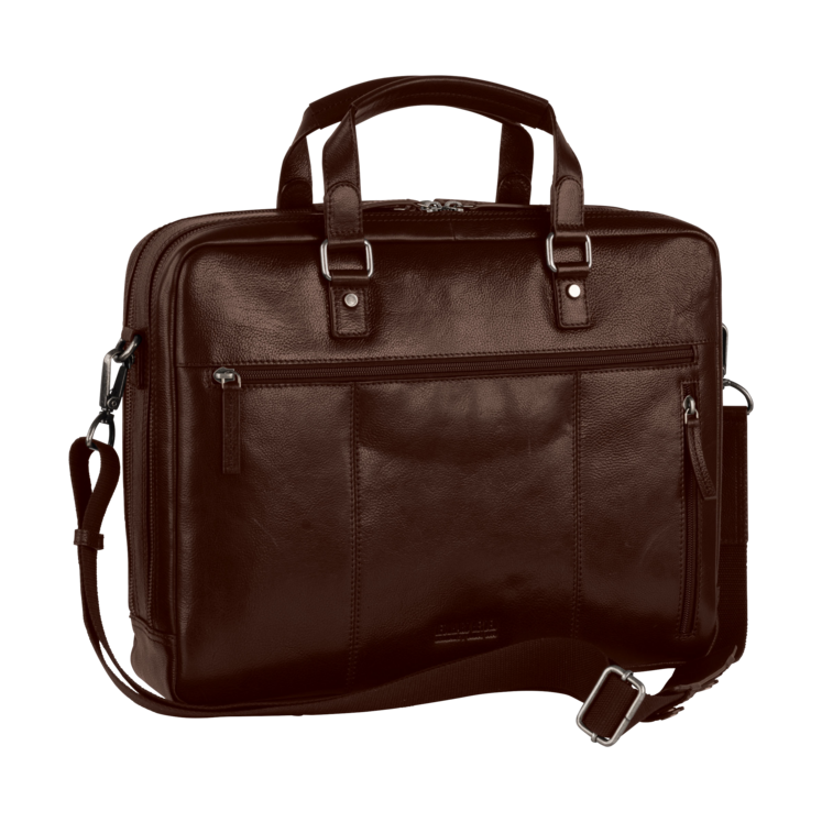 Leonhard Heyden Roma RV-Aktenmappe 2 Fächer Braun