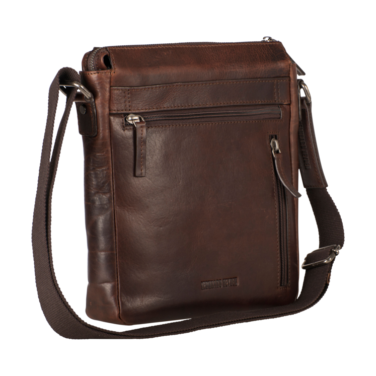 Leonhard Heyden Roma RV-Umhängetasche S Braun