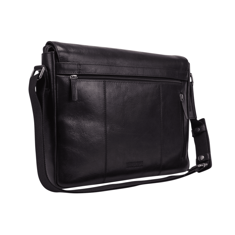 Leonhard Heyden Roma Umhängetasche L Schwarz