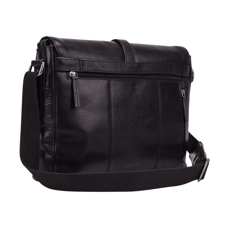 Leonhard Heyden Roma Umhängetasche M Schwarz