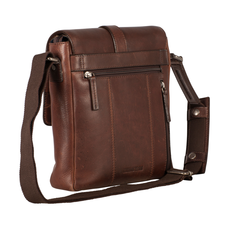 Leonhard Heyden Roma Umhängetasche S Braun