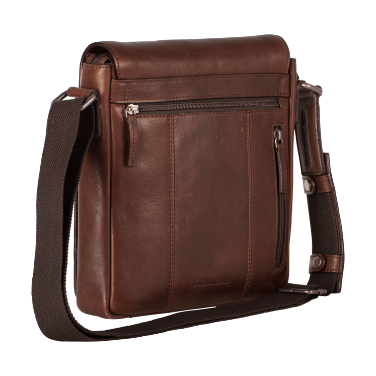 Leonhard Heyden Roma Umhängetasche S Braun