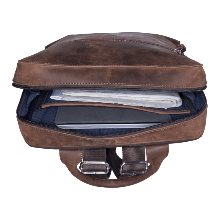 Leonhard Heyden Salisbury Business-Rucksack Braun