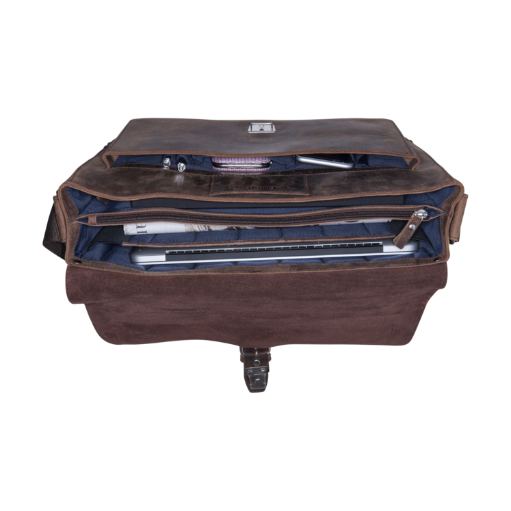 Leonhard Heyden Salisbury Umhängetasche L Braun