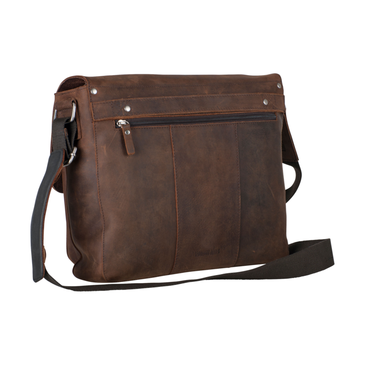 Leonhard Heyden Salisbury Umhängetasche M Braun