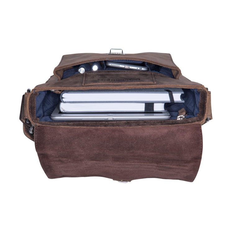 Leonhard Heyden Salisbury Umhängetasche S Braun