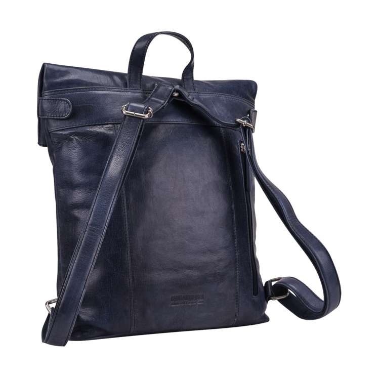 Leonhard Heyden Stockholm Cityrucksack Blau