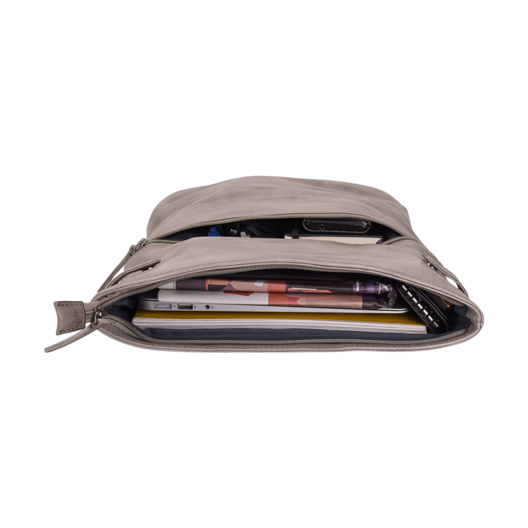 Leonhard Heyden Stockholm Cityrucksack Grau