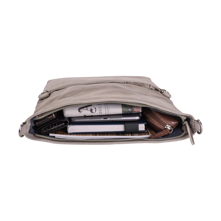 Leonhard Heyden Stockholm Umhänget/Clutch Grau