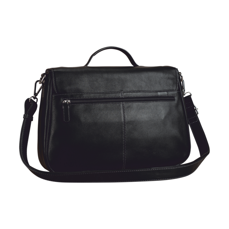 Leonhard Heyden Nizza Aktentasche Mit Überschlag 1-Fach Schwarz