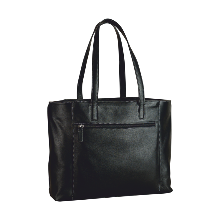 Leonhard Heyden Nizza Business-Shopper 3 Fächer Schwarz