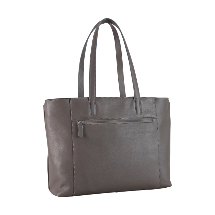 Leonhard Heyden Nizza Business-Shopper 3 Fächer Taupe