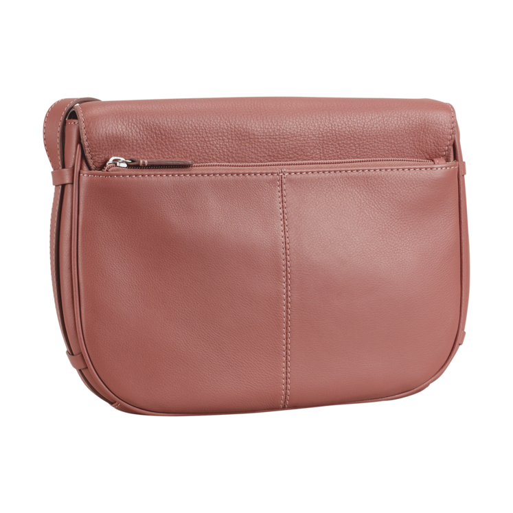 Leonhard Heyden Nizza Umhängetasche XS Mit Überschlag Altrosa