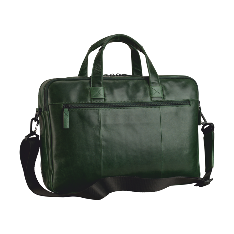 Leonhard Heyden Porto RV-Aktenmappe 2 Fächer Flaschengrün