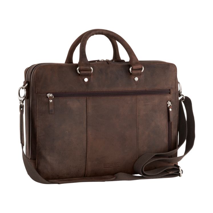 Leonhard Heyden Salisbury RV-Aktenmappe 2 Fächer Braun