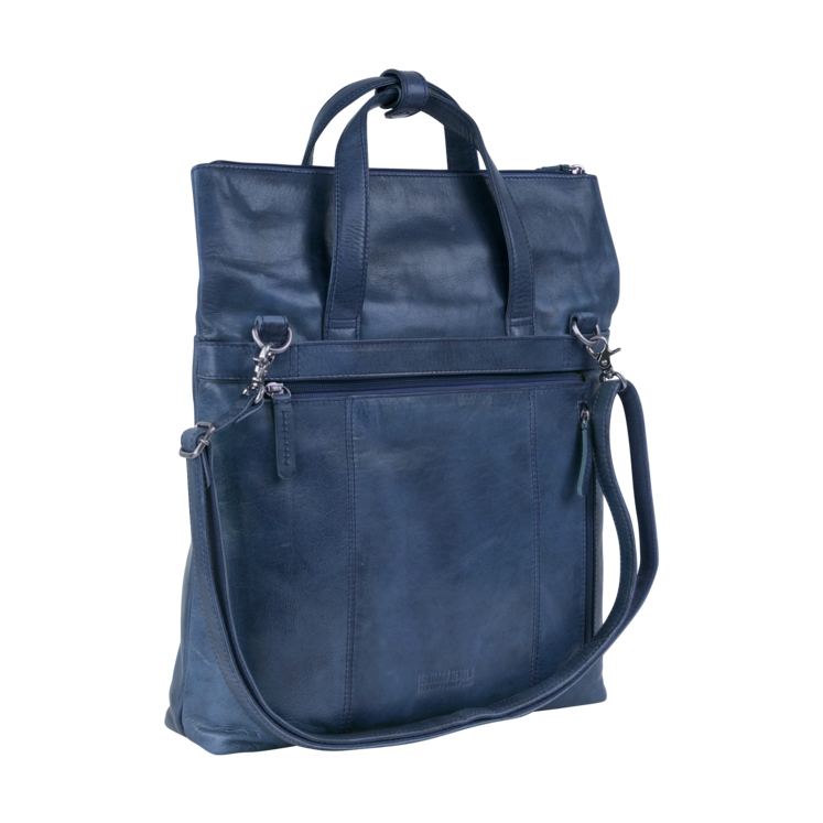 Leonhard Heyden Stockholm Kurzgriff-/Umhängetasche M Blau