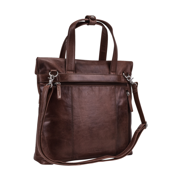 Leonhard Heyden Stockholm Kurzgriff-/Umhängetasche M Braun