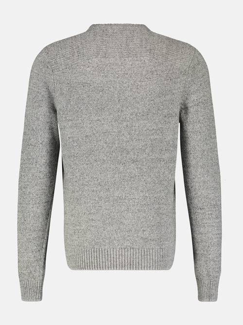 Lerros Flachstrickpullover In Lebendiger Strickoptik