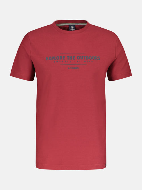 Lerros Baumwoll-T-Shirt Für Herren