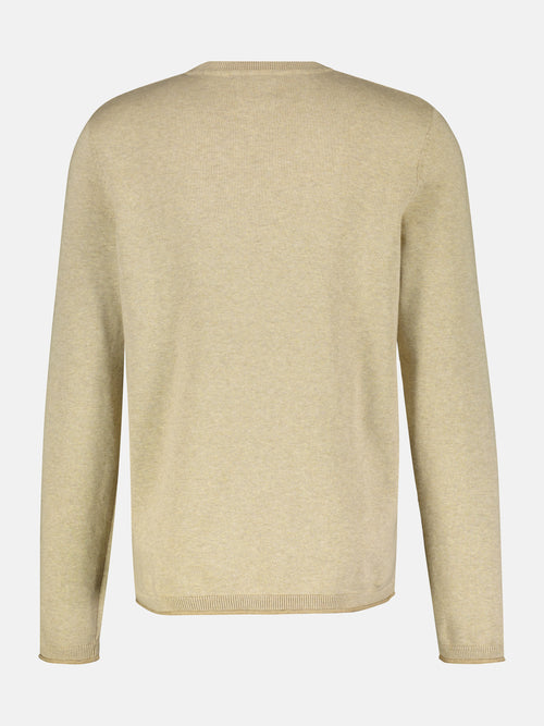 Lerros Flachstrickpulloer Mit Rundhalsausschnitt