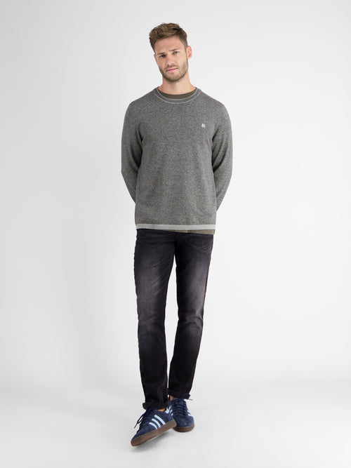 Lerros Gestreifter Strick-Longsleeve