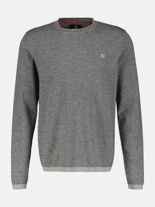 Lerros Gestreifter Strick-Longsleeve