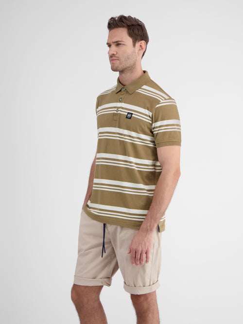 Lerros Gestreiftes Poloshirt Für Herren