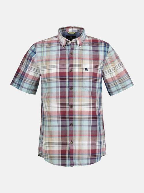 Lerros Halbarmhemd, Kariert