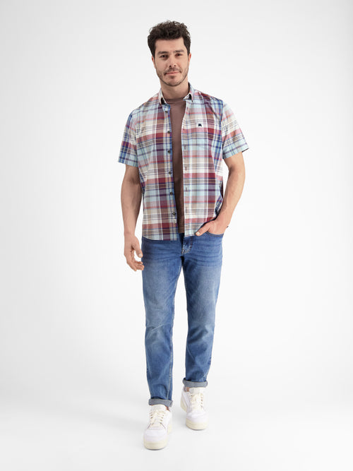 Lerros Halbarmhemd, Kariert