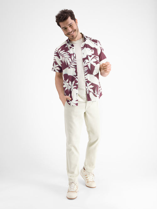 Lerros Halbarmhemd Mit Floralem Print