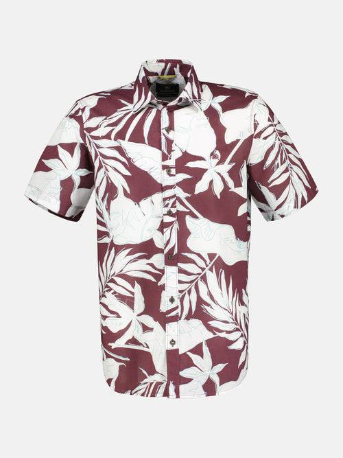 Lerros Halbarmhemd Mit Floralem Print