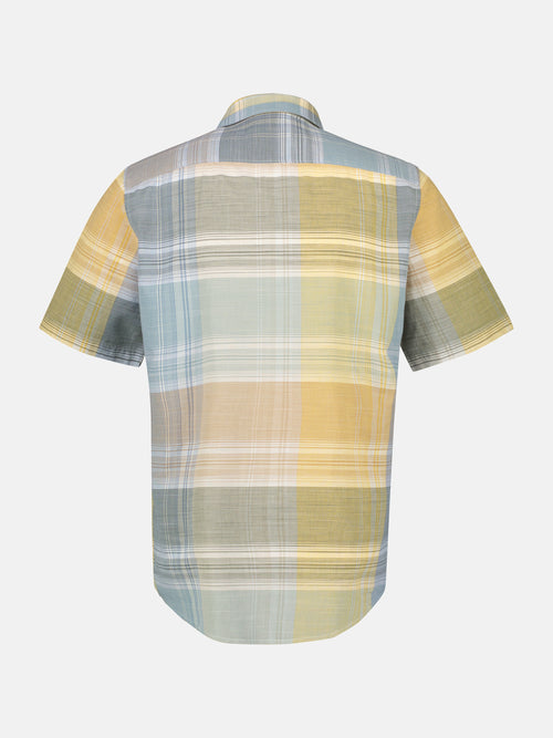 Lerros Herren Kurzarmhemd Mit Großem Karo