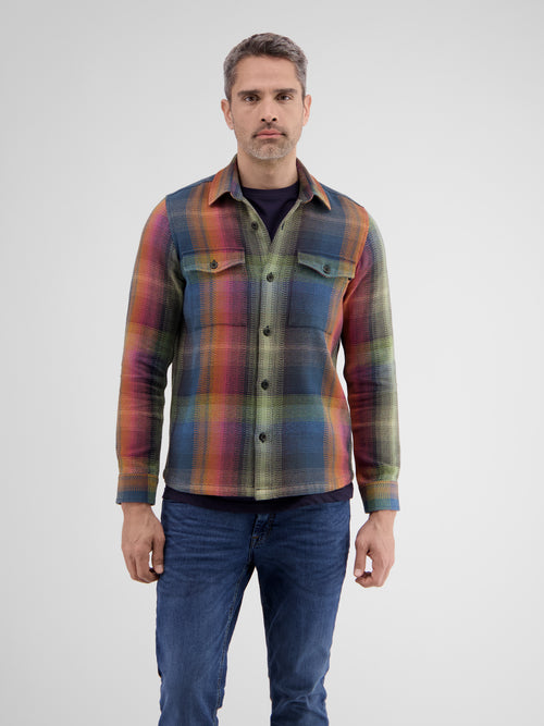Lerros Herren Overshirt Im Lumberjack-Style