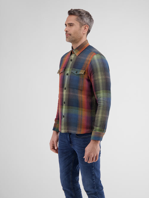 Lerros Herren Overshirt Im Lumberjack-Style