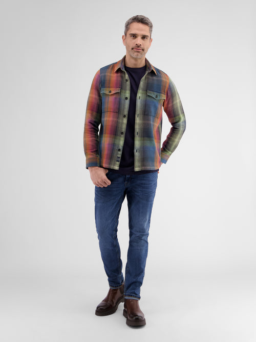 Lerros Herren Overshirt Im Lumberjack-Style