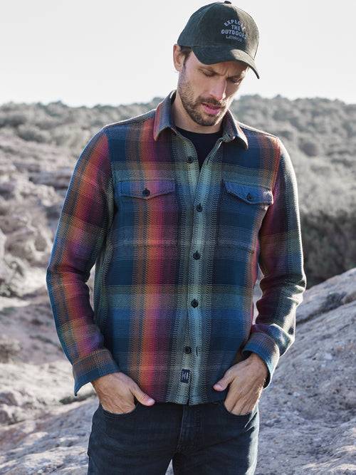 Lerros Herren Overshirt im Lumberjack-Style