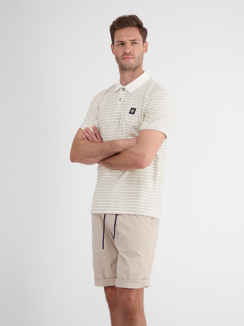 Lerros Herren Poloshirt, Gestreift