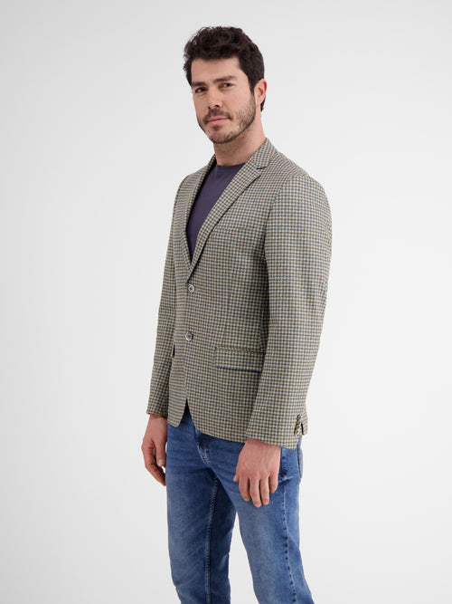 Lerros Jersey Sakko Mit Hahnentrittmuster